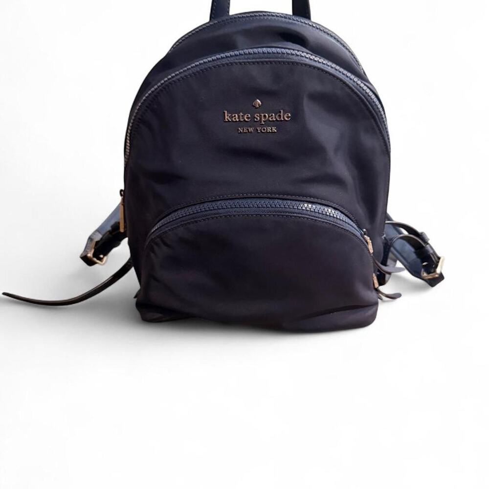 Kate Spade Karissa Nylon Medium Backpack Navy Blue Nightcap